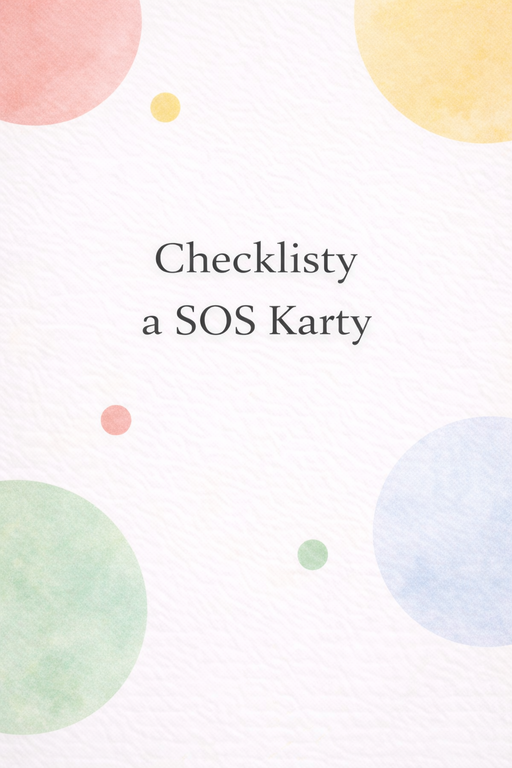 Domácí pečovatelský průvodce